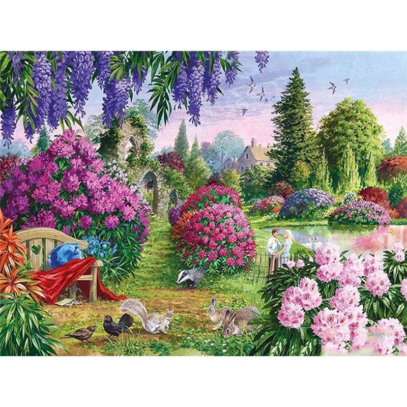 New Arrival Diamond Painting Flowers Diamond Art Mosaic Diamond Embroidery Rhinestone Mosaic Gift Decorations For Home