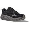 HOKA Clifton L Suede Elite Terrain System - Black Satellite Grey Unisex Sneakers 1150910-BCKST