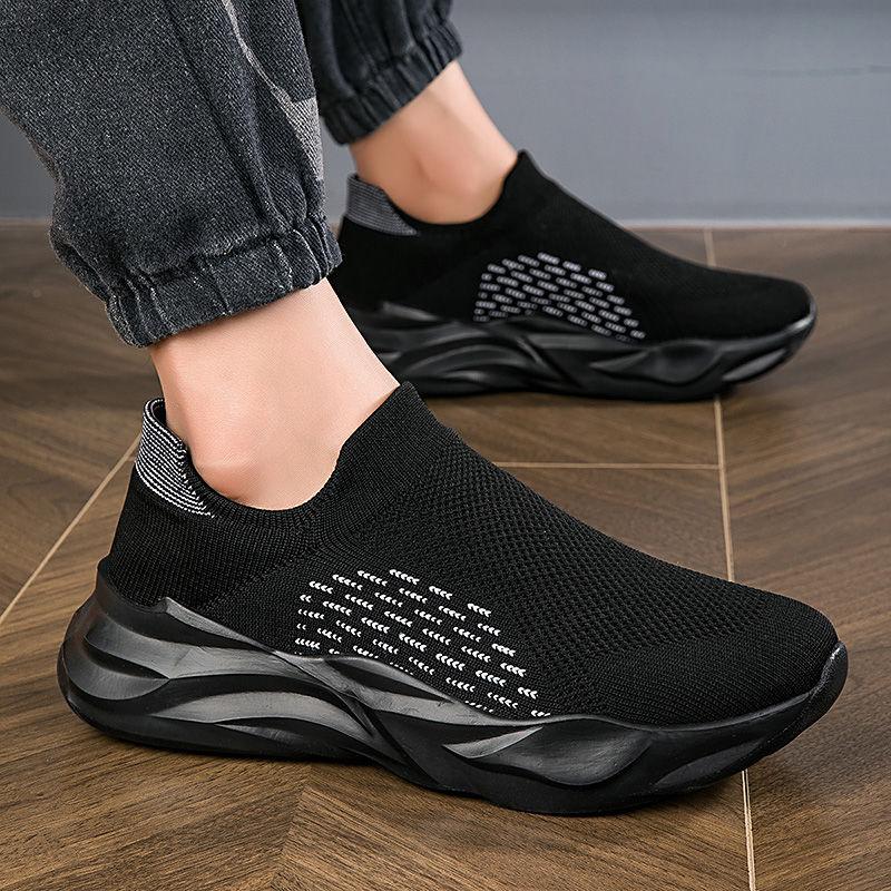 Slip-on Thick Platform Low-Top Male Sports Shoes Unisex Original Fashion Summer Sale Designer Simple Light Men's Casual Sneakers