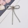 Simple  Bowknot Brooches For Women Girls Blazer Accessories  Elegant Bow Hair Clip Hair Accessories Gifts