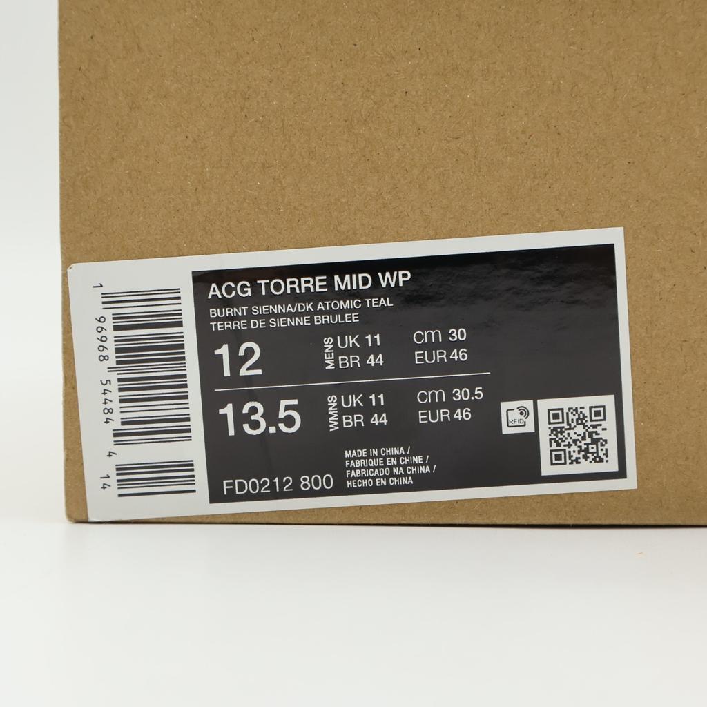 FD0212-800 Nike ACG Torre Mid Burnt Sienna and Obsidian (Men's)