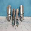 Medieval Steel Full Leg Armor Knight Halloween Costume Cosplay Accessory