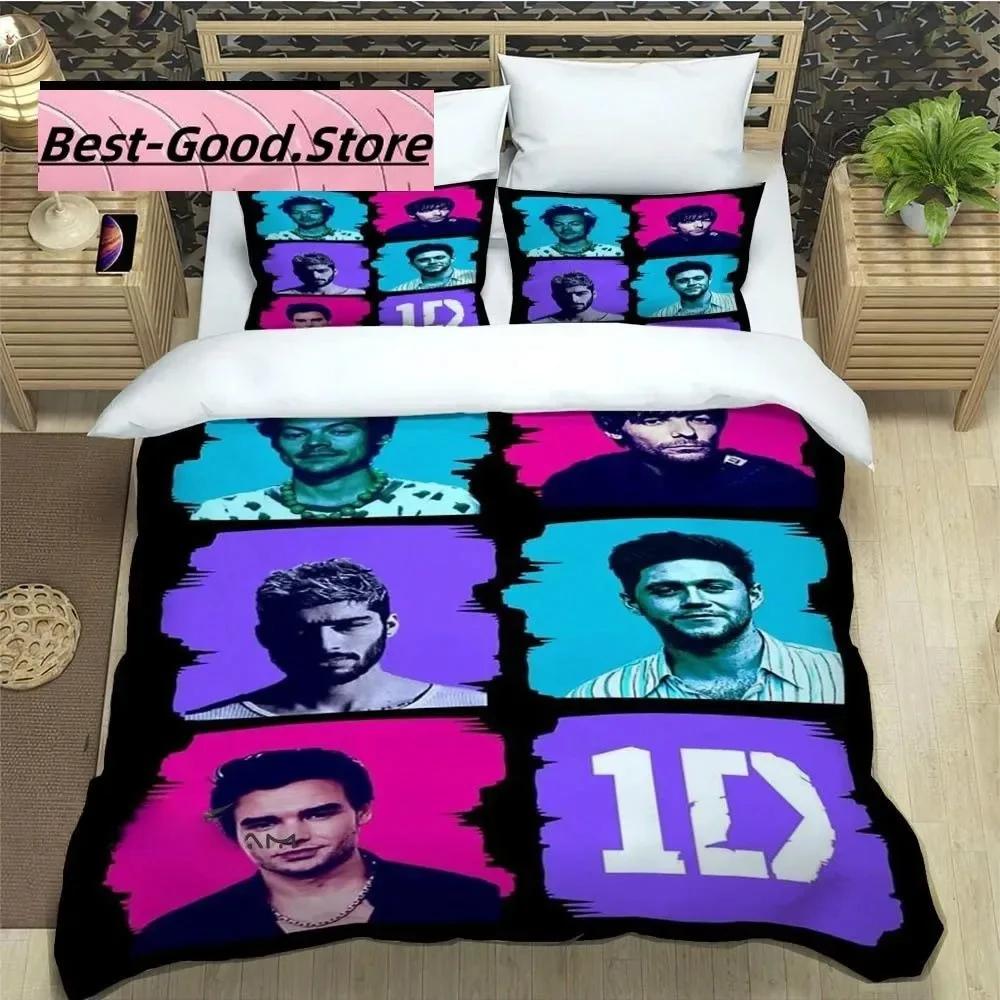 O-ONE Musikband D-Direction Bettwäsche-Set Bettwäsche-Set mit Kissenbezug Bettdeckenbezug Weich Einzel Doppel Queen Super King Größe