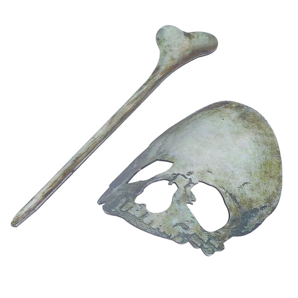 Épingle à cheveux Halloween Fer à lisser Petite Exquise Réutilisable Réaliste Bâton à cheveux Halloween pour Fête Bar