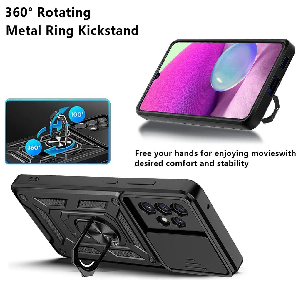 A52 A52s For Samsung A52S 5G Case Shockproof Slide Lens Protector Armor Phone Cover For Samsung Galaxy A52 5G Case Coque Fundas