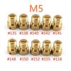 Packung mit 10 Stück 4mm 5mm Hauptdüse M4 M5 für GY6 50cc 139QMB PZ19 Keihin OKO KOSO PWK Mikuni Keihin Vergaser