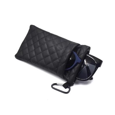 Glasses Bag Pu Leather Eyewear Pouch Sunglass Case Waterproof Sunglass Protective Cover For Cosmetic Brush Holder Unisex Travel