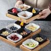 Ceramic Dipping Sauce & Hot Pot Dish - Multipurpose Snack, Soy Sauce, Tea Break, Dried Fruit, Nut Plate Stove Dish.