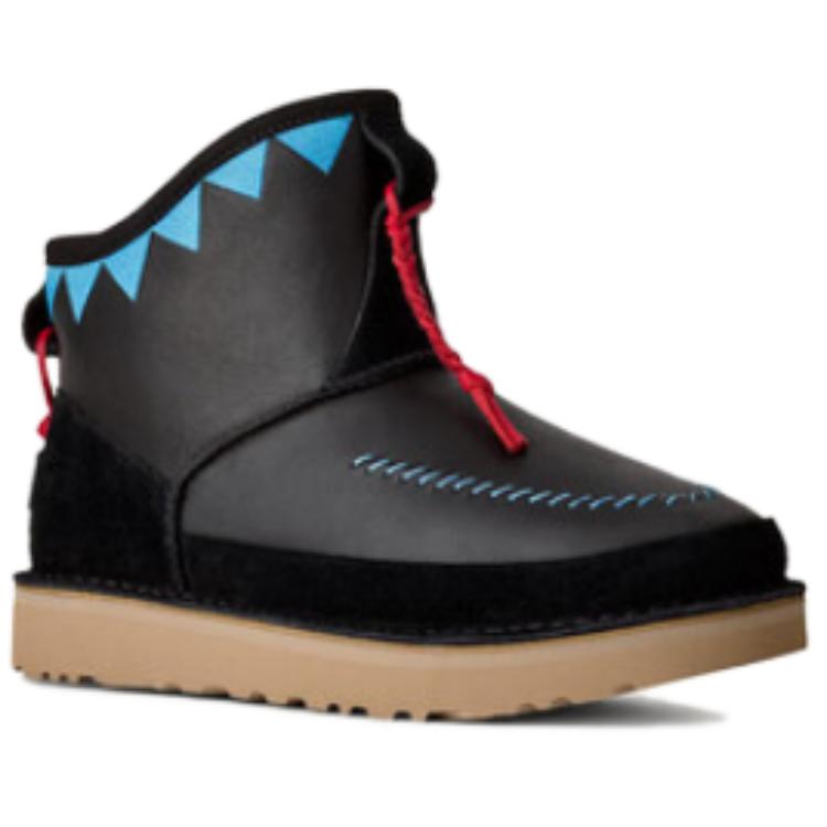 Liberaiders X Ugg Campfire Vintage Comfortable Short Boots Women Boots Black 1179071-BLK