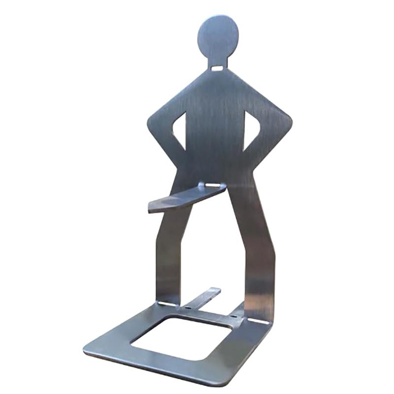 Lustiger tragbarer Camping-Rucksackständer aus Edelstahl, Wurstständer für Outdoor-Reisen, Sommerpartys, Picknicks, Hotdog-Halter