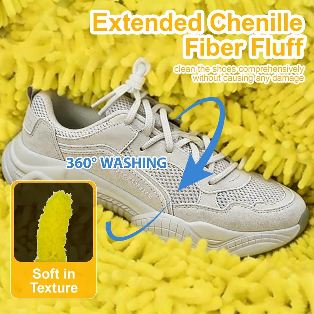 Shoe Washing Bag For Laundry Reinforced Edges Anti-Tear Sneaker Cleaning Bag Durable Washer Dryer Bag For Running Shoes Bras Toy