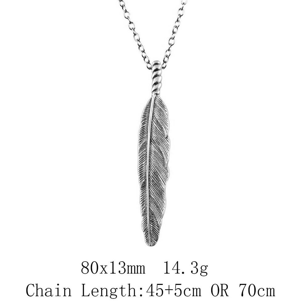 Father's Day Neck Decoration Bird 45cm Or 70cm Long Chain Necklace Biz Male Necklace