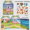 Cross-border Jelly Sticker Book: Educational Silicone Reusable Stickers for Baby Kindergarten Fun and Gifts