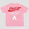 Vintage Unisexs Tshirts American Streetwear Aesthetic Cocacola Classic Bottle Print Breathable Cotton Unisex Crew Neck Tshirt
