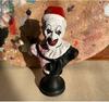 Art The Halloween Clown Figure Horror Clown Indoor Garden Statue Resin Terrifier