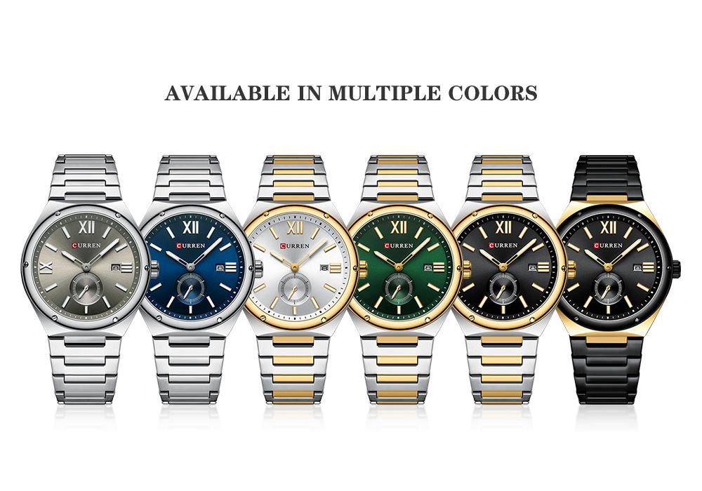 CURREN 8471 Men's Quartz Calendar Watch