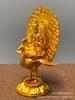 Gold Brass Tibetan Buddhist Peacock King Buddha Statue Living Room Home Garden Decoration Statue Sculpture Desktop Crafts