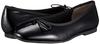 Carino CAWG22303 Damen Ballerinas aus schwarzem Lackleder, Größe 23,0 cm