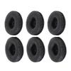 3 Pairs Headphones Replacement Ear Pads Cushions Memory Foam Protein Leather Ear Pads for ATH AR3BT ATH AR3iS Black