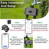 Smart Garden Watering Timer, Wifi Automatic Drip Irrigation Controller Water Valve, Garden Automatic Watering System
