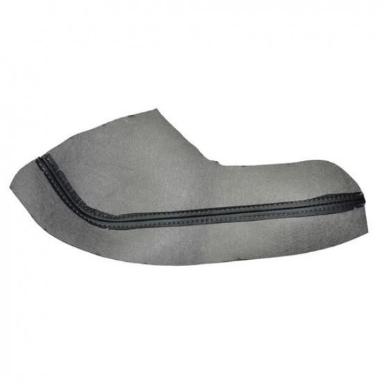 4pcs Black Leather Car Inner Door Armrest Cover Pad For Civic 10th 2016-