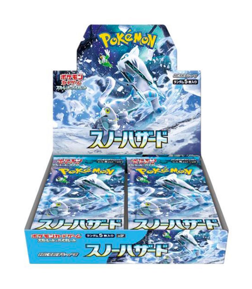 Pokemon Card Game Scarlet Violet Expansion Pack Snow Hazard Box &