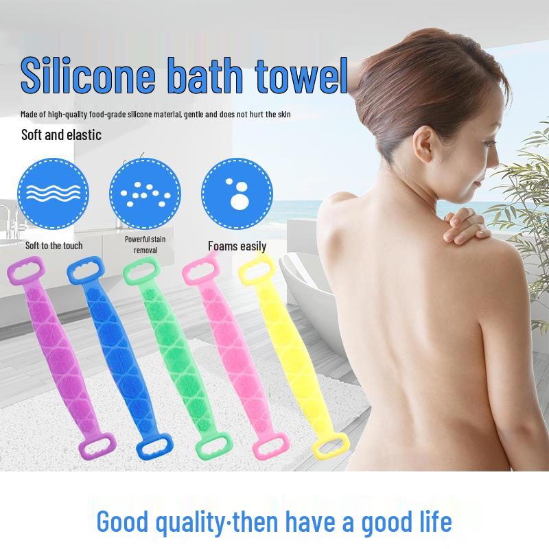 

Двусторонняя силиконовая мочалка для спины для мужчин и женщин 70CM Length