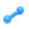 Hot Sale TPR Pet Dumbbell Chew Toy Cleaning Teeth Intelligence Treatment Training Toy Pet Dog Chew Toys