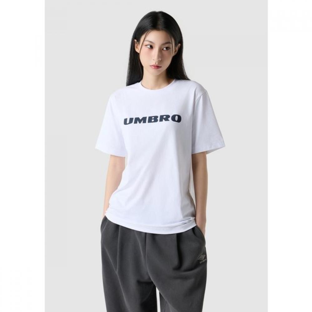 Umbro Fresh Big LeTTering T shirT Ur121srs12 Blk