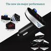Dual USB 5V 3.1A Car Charger Bluetooth Car Kit Handsfree call Support U Disk music mp3 player