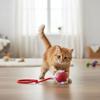 Automatic Rolling Ball Rechargeable Cat Enrichment Toys with Tail Rolling Pet Ball for Small/Medium/Large Cats To Keep Them Busy