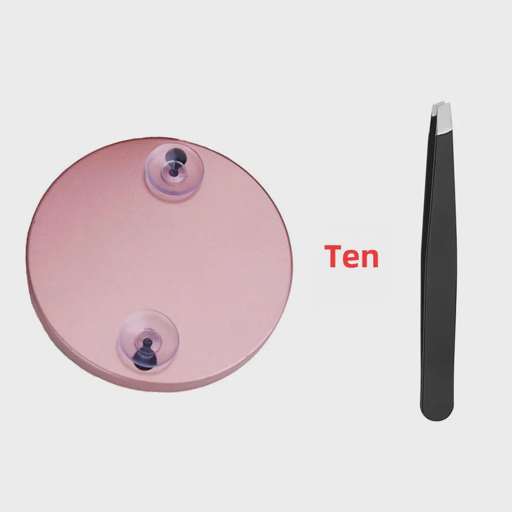 Přenosné zvětšovací zrcadlo s 10x/20x/30x přísavkami