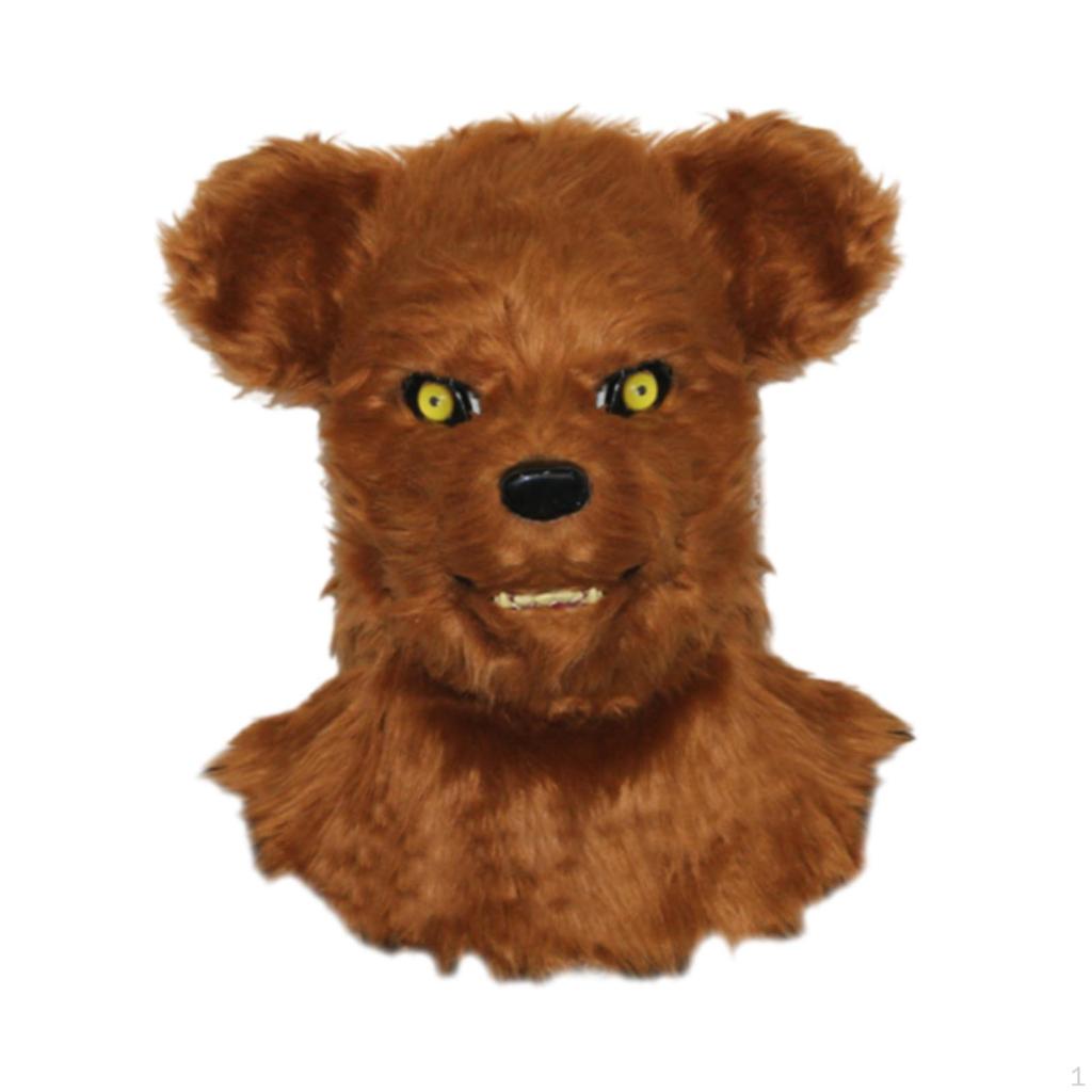 Animal Head Costume Mask for Halloween Role-Playing Fun