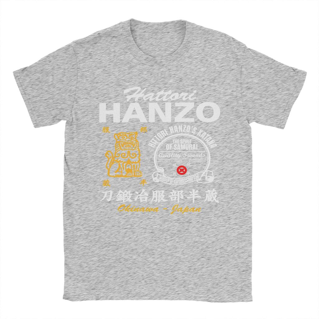 Men Hattori Hanzo T Shirts  Cotton Clothes Novelty Short Sleeve Crewneck Tees Plus Size TShirt