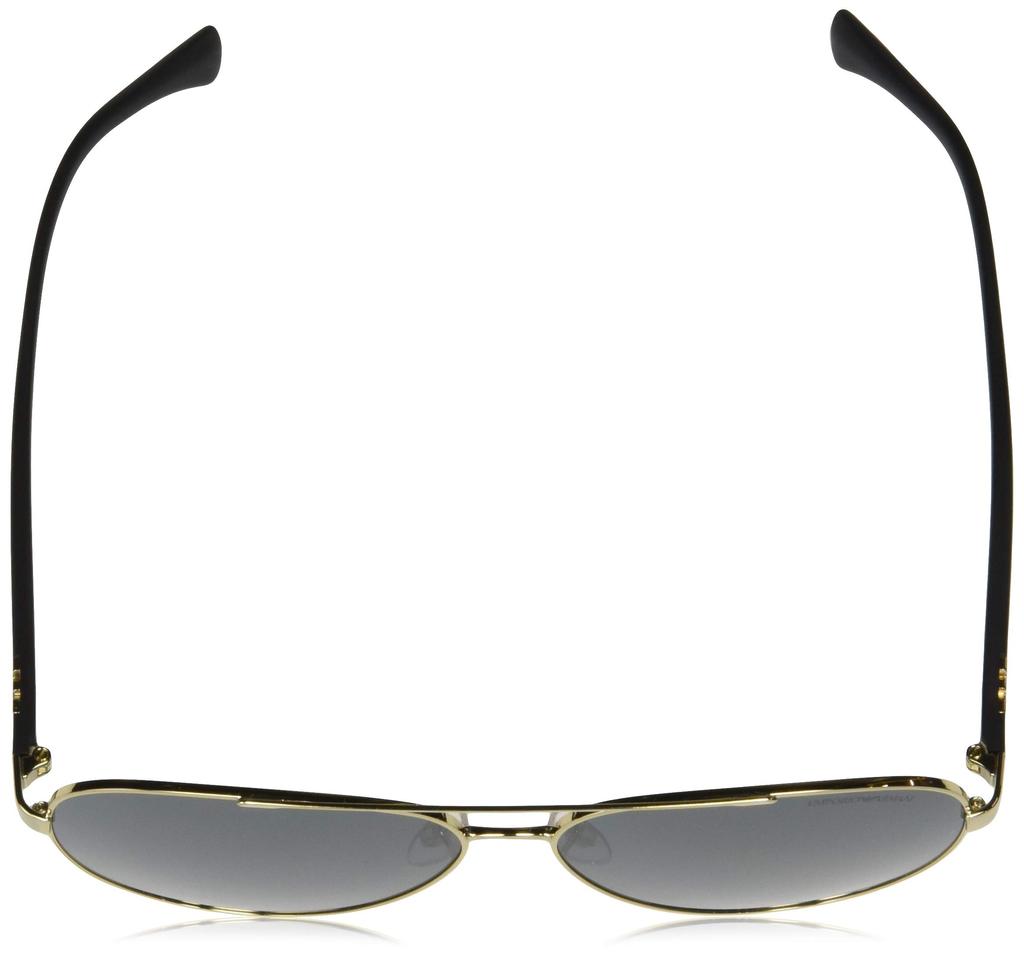 Sluneční brýle 0EA2046D 30136G BLEDEM ŠEDÁ ZRCADLO ČERNÁ Čočka 62 [Emporio Armani] ZLATÁ/SVĚTLÁ