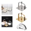 Stainless Steel Napkin Holder Table Organizer Smooth Tissue Dispenser Napkin Rack for Coffee Shops Clubs Banquets Household