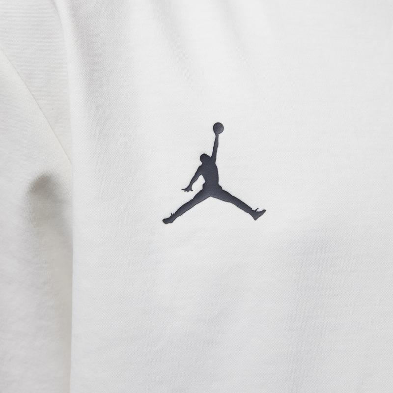 Jordan T-Shirt Soft Comfortable Round Neck Short Sleeve Men Tops Sail-White II4058-133