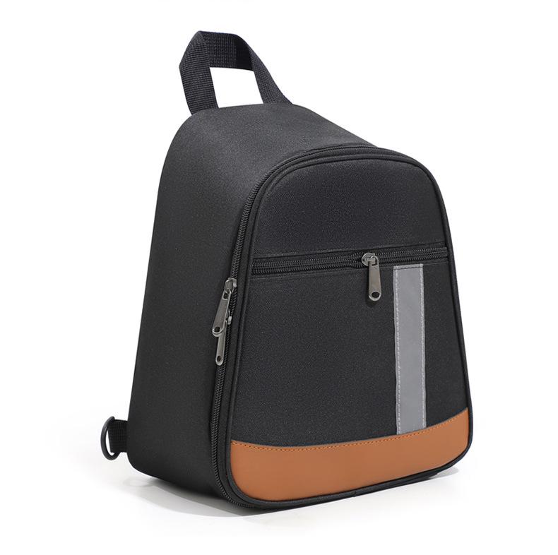 Large Capacity Insulated Oxford Cloth Lunch Bag for Cycling and Office