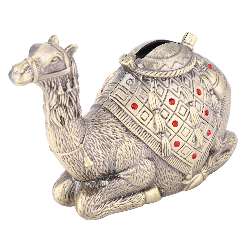 Home Desktop Decoration Camel Shape Coin Bank Craft Money Saving Box