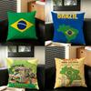 Art BBrazil CCulture SSeries Cushion Cover Creative  pillowcases for interior decoration office living room home Car hot