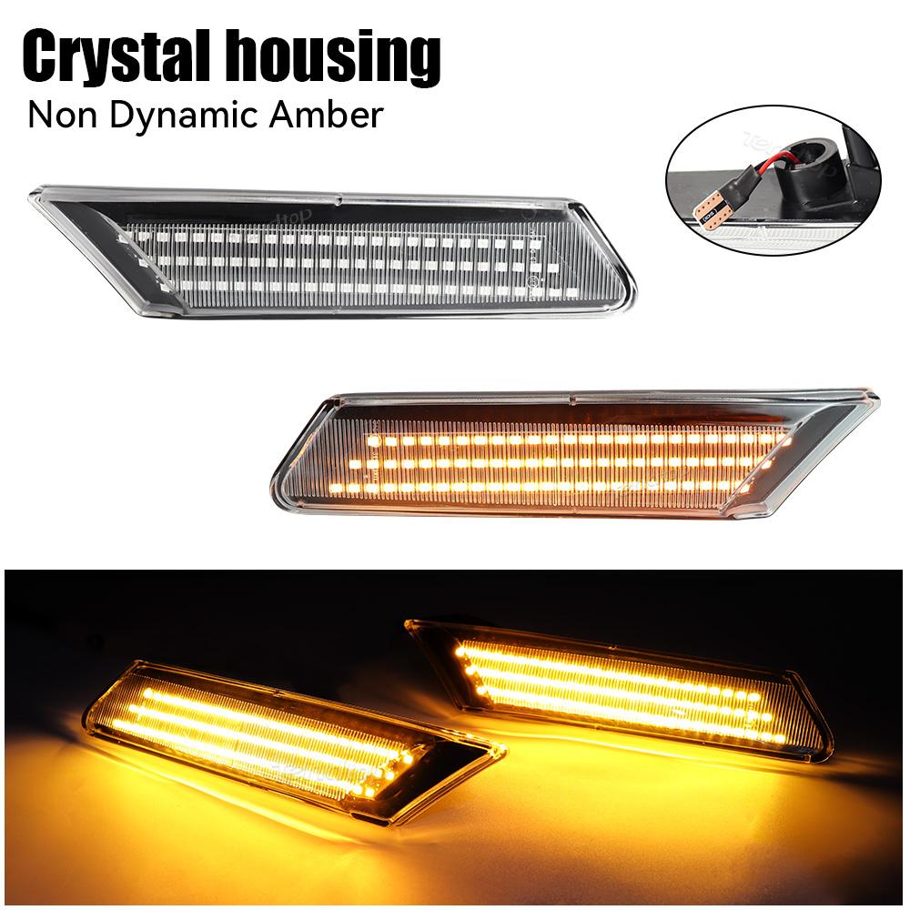 Led signal Dynamic Side Marker Lights for Porsche 997 911 Boxster 987 Spyder Cayman 987 Sport Flash Sequential Indicator Lamps
