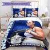 3pcs Sabalenka Bedding Set Duvet Cover Closure Includes 1 Duvet Cover & 2 Pillowcases, Soft and Comfortable for All Seasons.