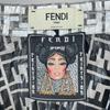 Fendi Nicki Minaj Long Skirt Silver Women 38 Used