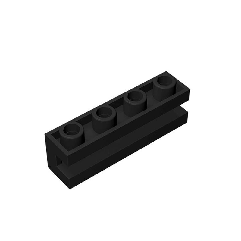 50g/39PCS 2653 Modified Groove 1x4 Building Blocks Moc Compatible with Bricks DIY Children Toys Assembly Tech Parts