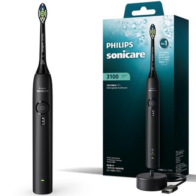 [2026 Model] Philips Sonicare 3100 Series Electric Toothbrush HX4031/32 Black