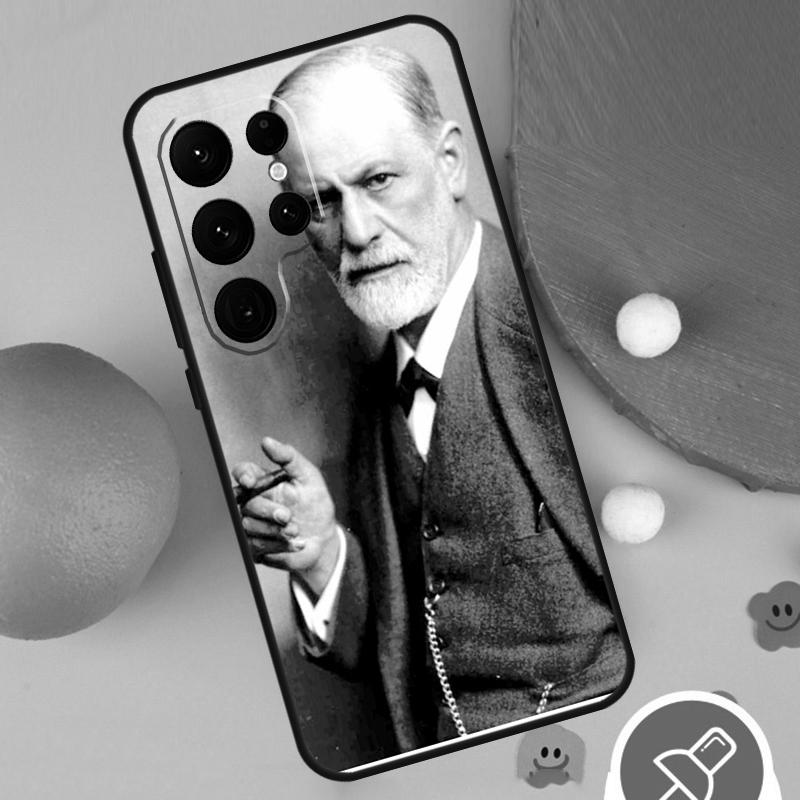 Sigmund Freud Phone Case For Samsung Galaxy S25 Ultra S23 S22 S21 Ultra S9 S10 S20 Plus S24 FE Funda Cover