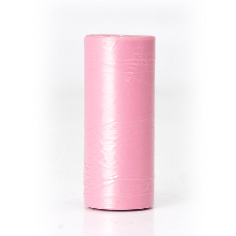 Dog Walking Portable Solid Color Poop Bags