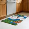 Cartoon D-Doraemons Kitchen Floor Mat Footpad Mats Style Soft Bedroom Floor House Laundry Room Mat Anti-skid Household Carpets