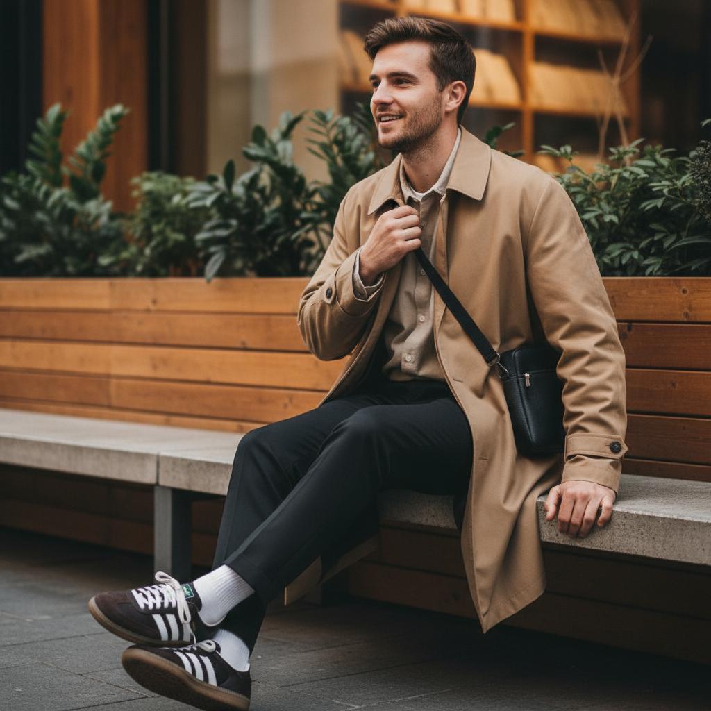 Adidas Samba OG Tmavě hnědá Off White Gum Unisex Tenisky JR0891