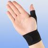 Ortéza na zápěstí a palec Levá Pravá Ruka Zánět šlachy Vymknutí Artritida Úleva od bolesti Dlahy na palec Stabilizátor Muži Ženy Spouštěcí palec Podpora Dlahy na prst